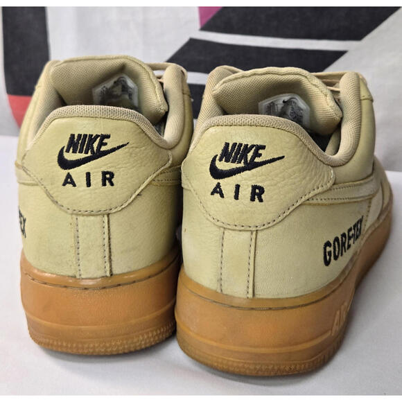 Nike 2019 Gor Tex Air Force Gold Low Shoes Sneakers CK2630-700 Mens 11.5 main image 5